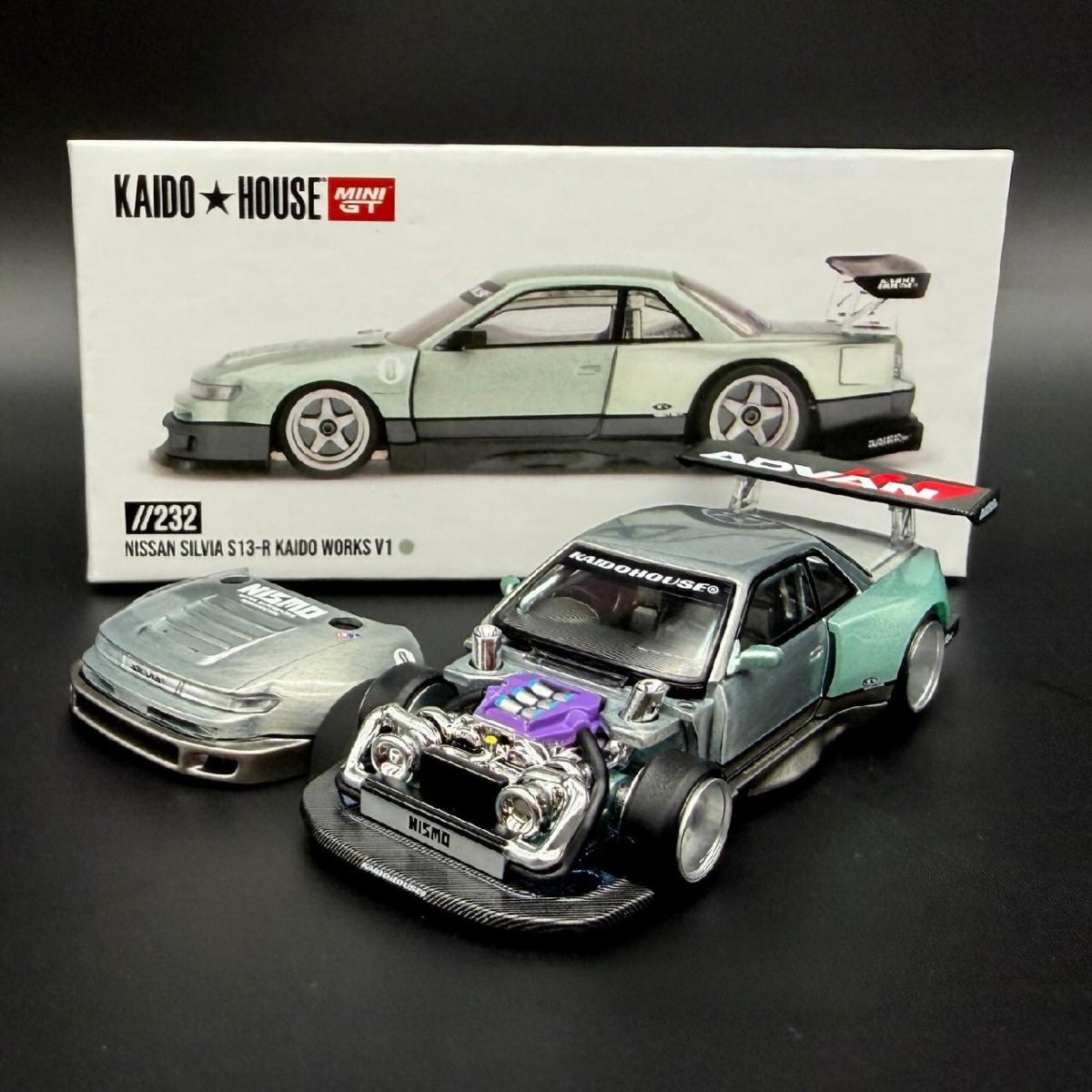 2026 Nissan Silvia S13-R Kaido Works V1 ZAMAC: Image 2