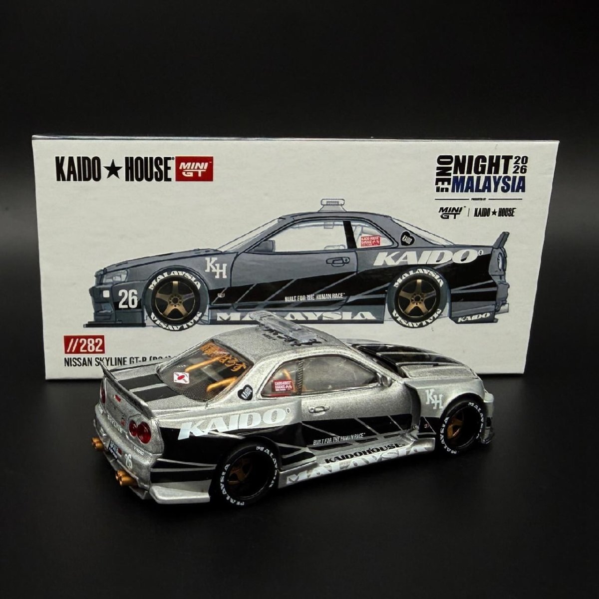2026 Nissan Skyline GT-R (R34) KHFF Silver: Box: Image 2