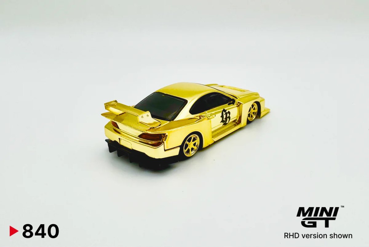 2025 LB-Super Silhouette Nissan S15 SILVIA  Tokyo Exclusive Gold ver. 6 spoke wheels Chrome: No package: Image 2