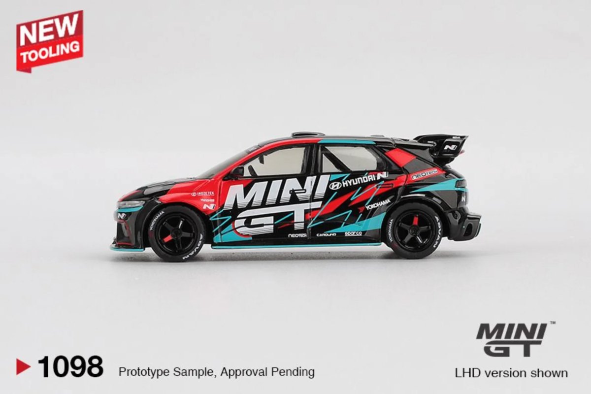 2026 Hyundai Ioniq 5N  Mini GT RS-01T 2025 Tokyo Auto Salon Black: No package: Image 3