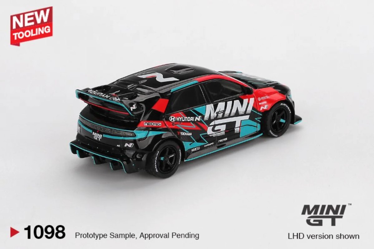 2026 Hyundai Ioniq 5N  Mini GT RS-01T 2025 Tokyo Auto Salon Black: No package: Image 2