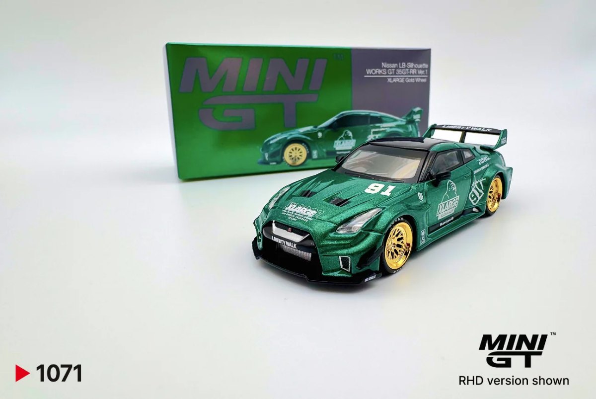 2025 LB-Silhouette Nissan 35GT-RR  Green Green: No package: Image 4
