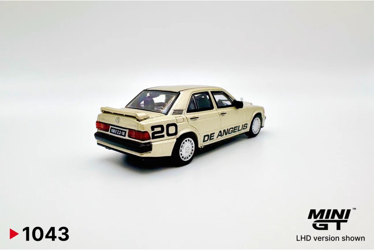 2026 Mercedes-Benz 190 E 2.3-16  #20 Elio de Angelis  1984 Nürburgring Race of Champions Beige: No package: Image 2