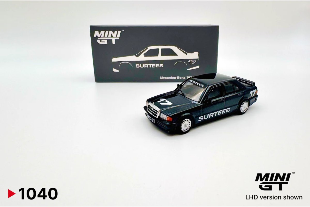 2026 Mercedes-Benz 190 E 2.3-16  #17 John Surtees  1984 Nürburgring Race of Champions Black: No package: Image 4