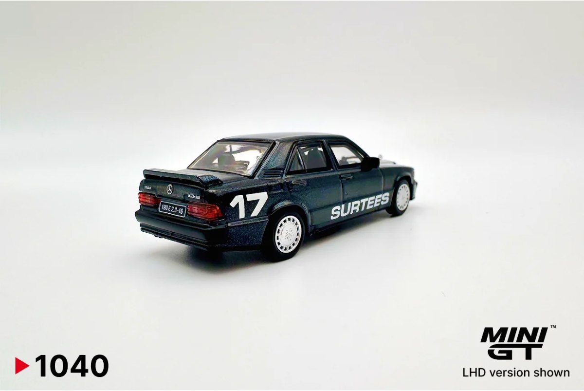 2026 Mercedes-Benz 190 E 2.3-16  #17 John Surtees  1984 Nürburgring Race of Champions Black: No package: Image 2