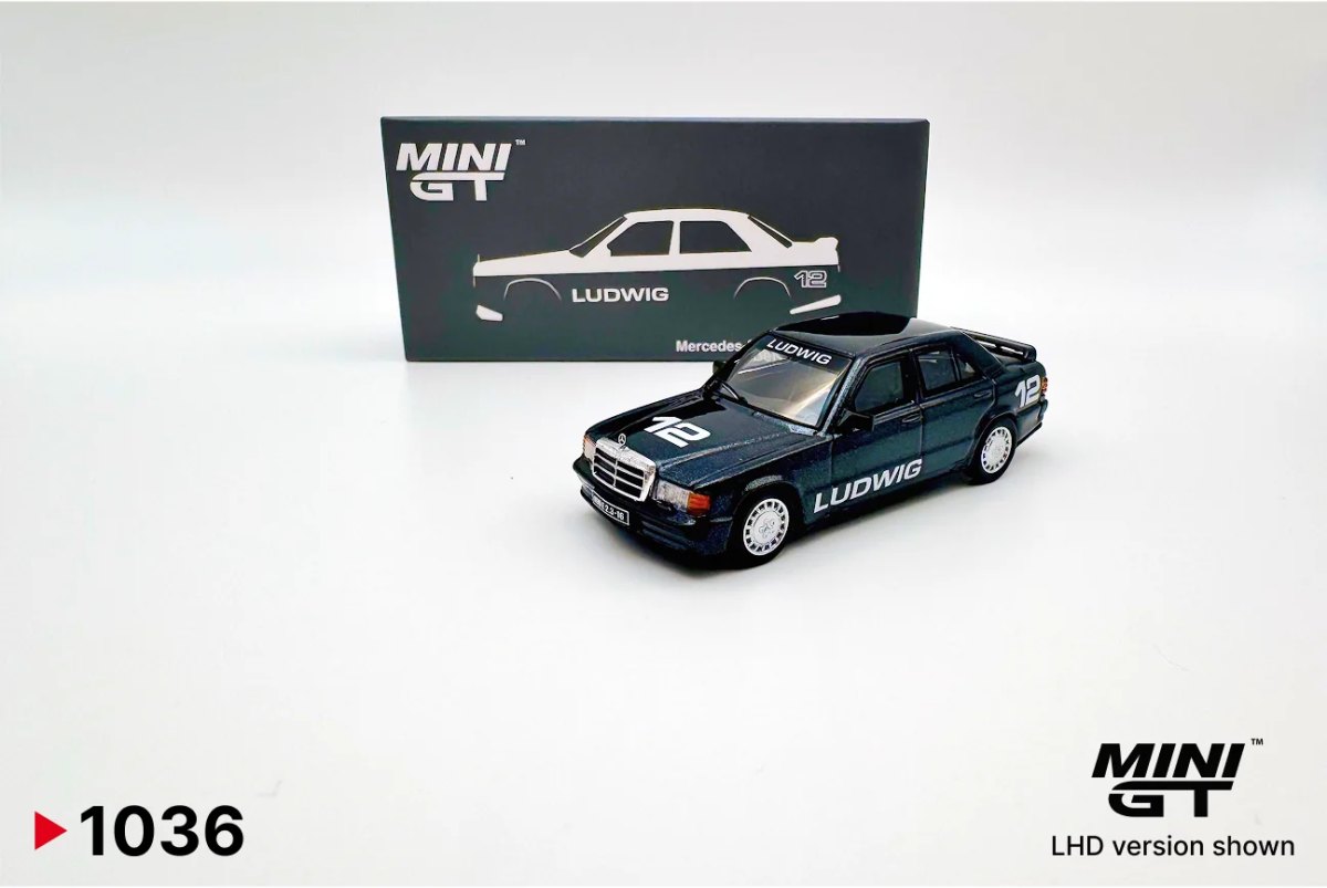 2026 Mercedes-Benz 190 E 2.3-16  #12 Klaus Ludwig  1984 Nürburgring Race of Champions Black: No package: Image 4