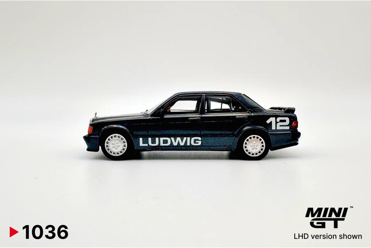 2026 Mercedes-Benz 190 E 2.3-16  #12 Klaus Ludwig  1984 Nürburgring Race of Champions Black: No package: Image 3