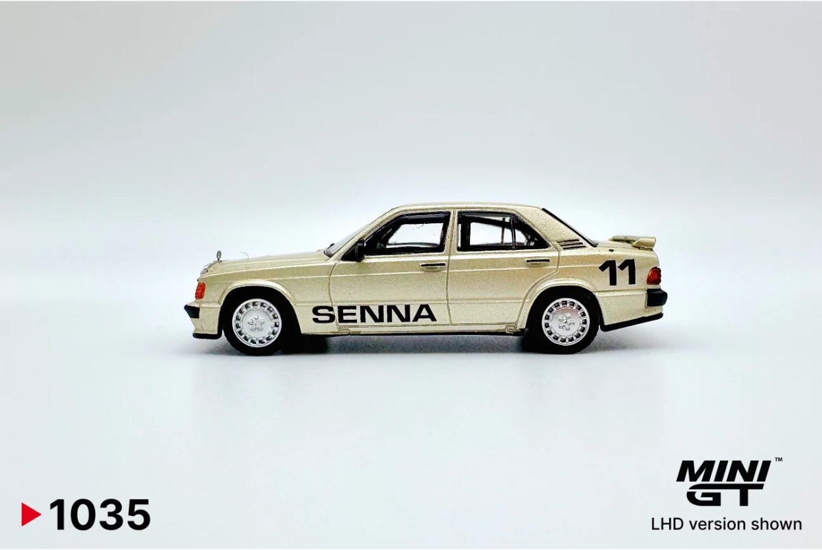 2026 Mercedes-Benz 190 E 2.3-16  #11 Ayrton Senna  1984 Nürburgring Race of Champions Beige: No package: Image 3