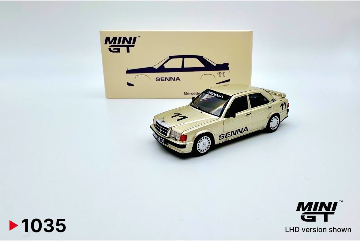 2026 Mercedes-Benz 190 E 2.3-16  #11 Ayrton Senna  1984 Nürburgring Race of Champions Beige: No package: Image 4