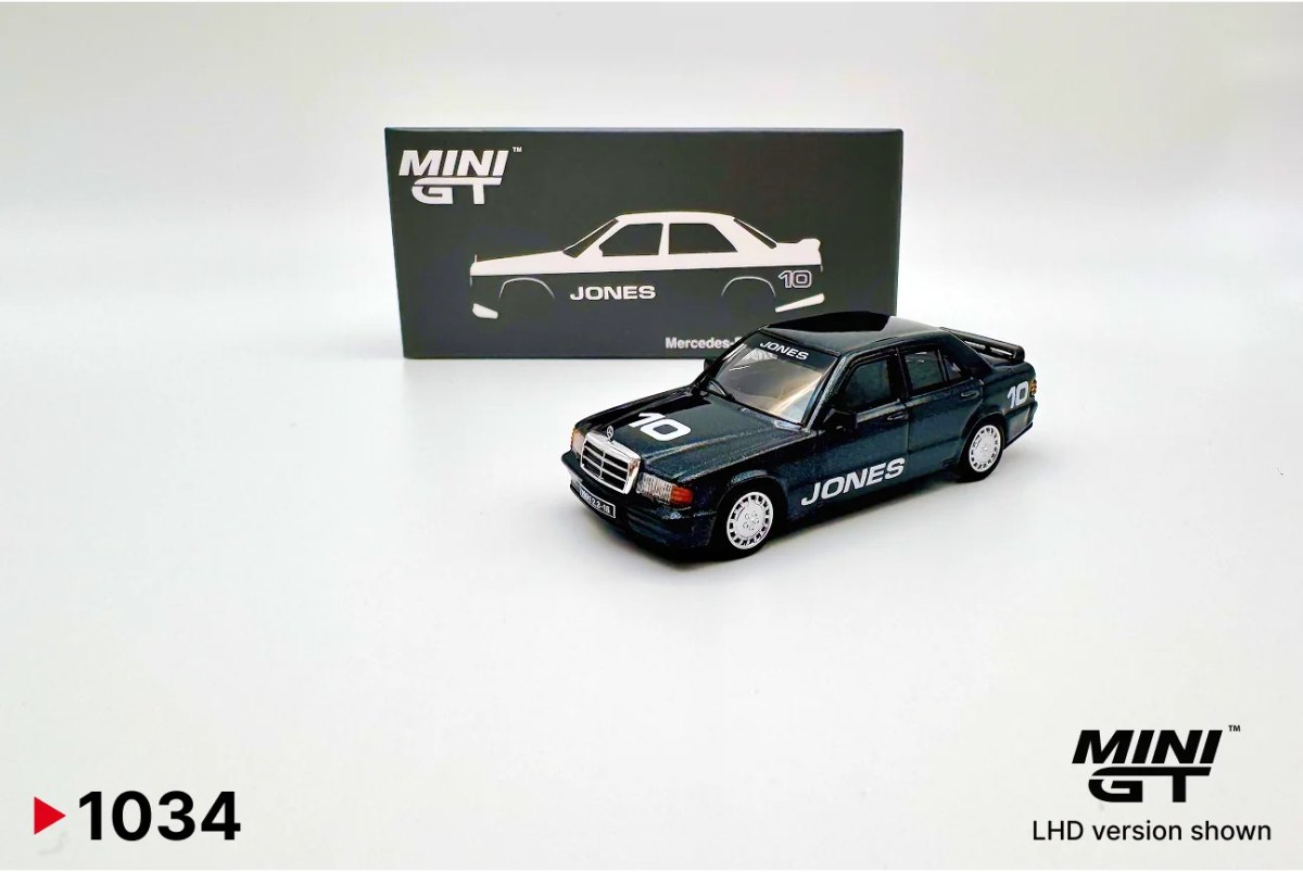 2026 Mercedes-Benz 190 E 2.3-16  #10 Alan Jones  1984 Nürburgring Race of Champions Black: No package: Image 4