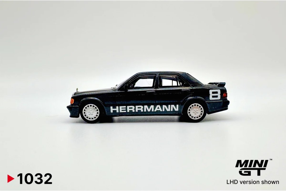 2026 Mercedes-Benz 190 E 2.3-16  #8 Hans Herrmann  1984 Nürburgring Race of Champions Black: No package: Image 3