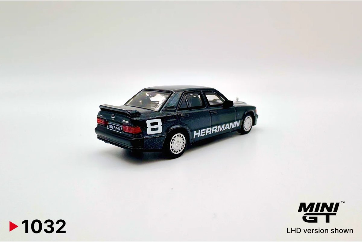 2026 Mercedes-Benz 190 E 2.3-16  #8 Hans Herrmann  1984 Nürburgring Race of Champions Black: No package: Image 2