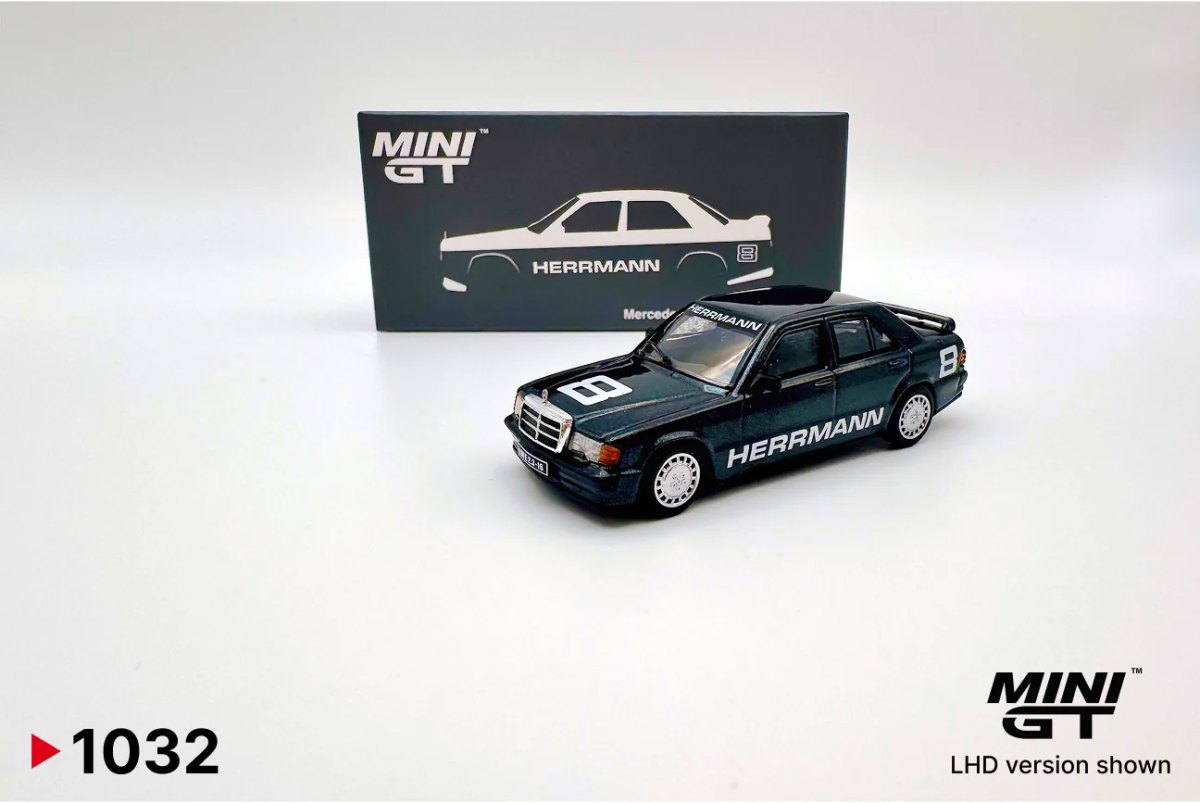 2026 Mercedes-Benz 190 E 2.3-16  #8 Hans Herrmann  1984 Nürburgring Race of Champions Black: No package: Image 4