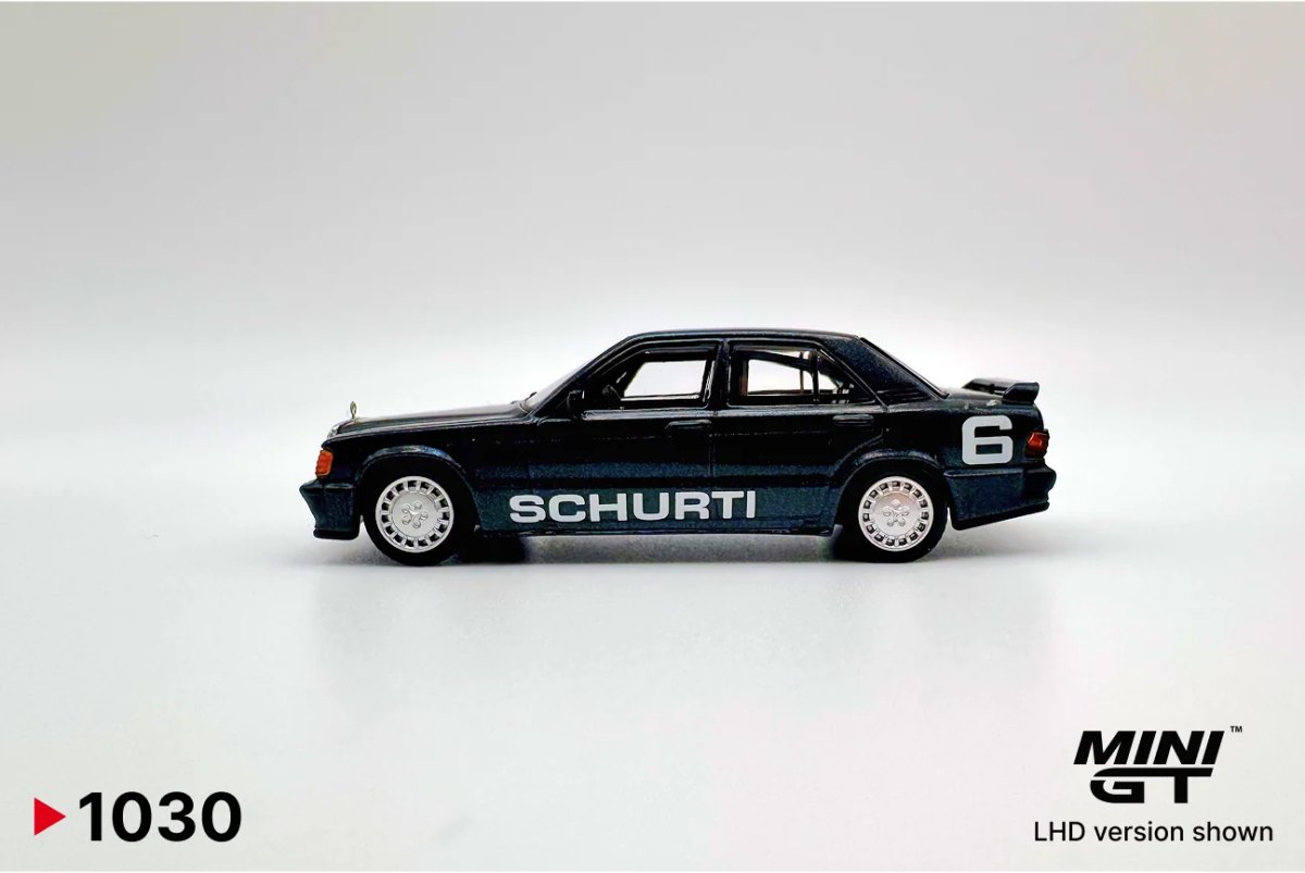 2026 Mercedes-Benz 190 E 2.3-16  #6 Manfred Schurti  1984 Nürburgring Race of Champions Black: No package: Image 3