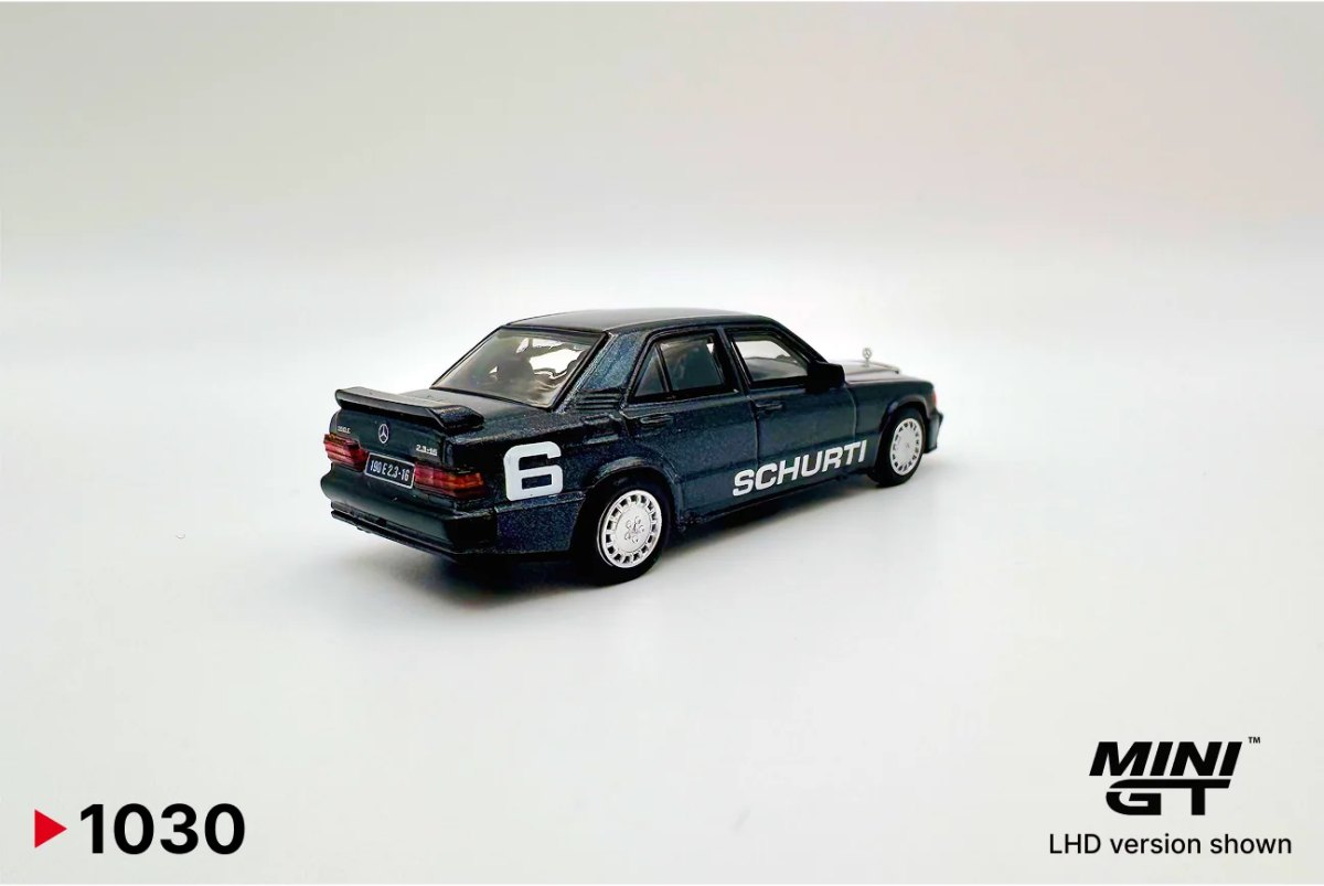 2026 Mercedes-Benz 190 E 2.3-16  #6 Manfred Schurti  1984 Nürburgring Race of Champions Black: No package: Image 2