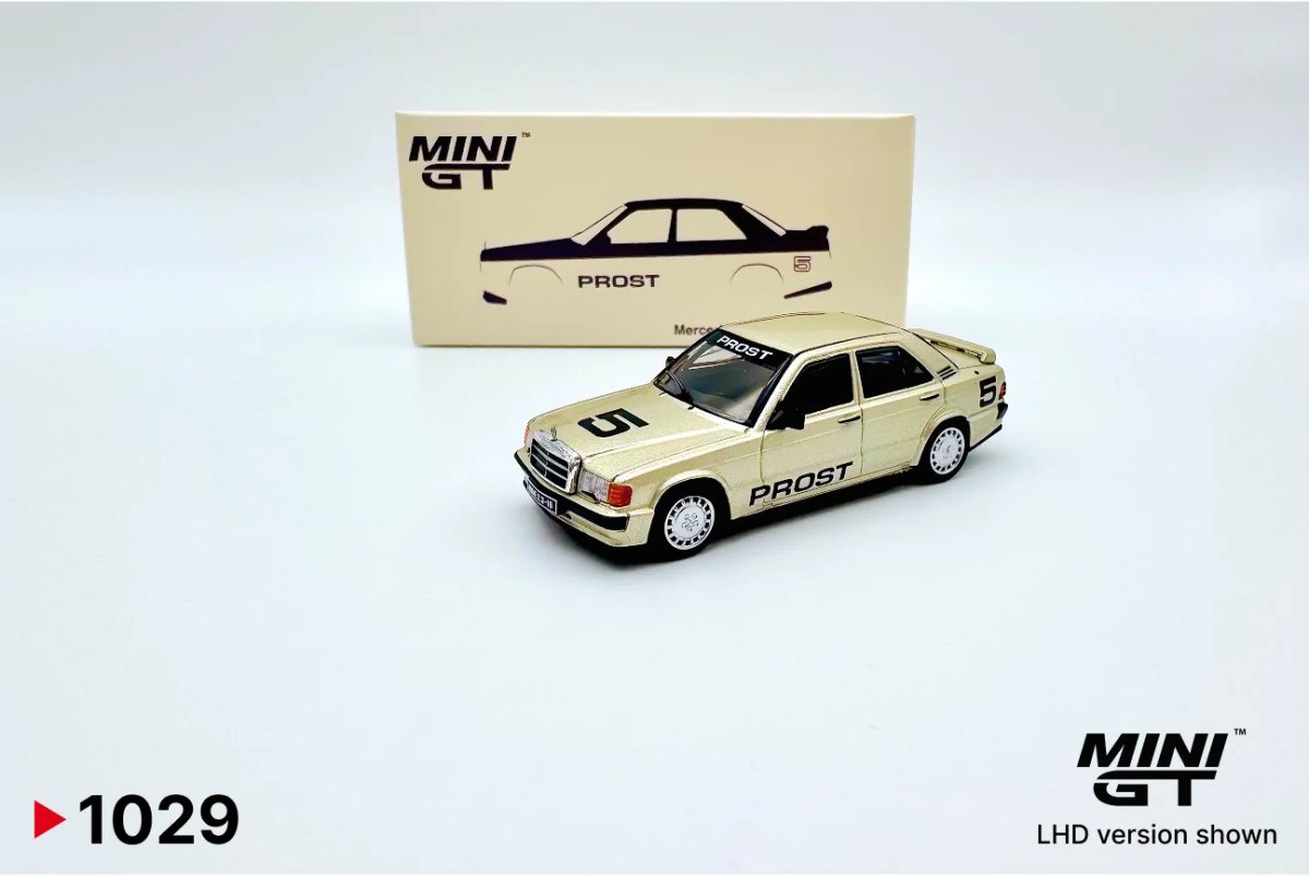 2026 Mercedes-Benz 190 E 2.3-16  #5 Alain Prost  1984 Nürburgring Race of Champions Beige: No package: Image 4