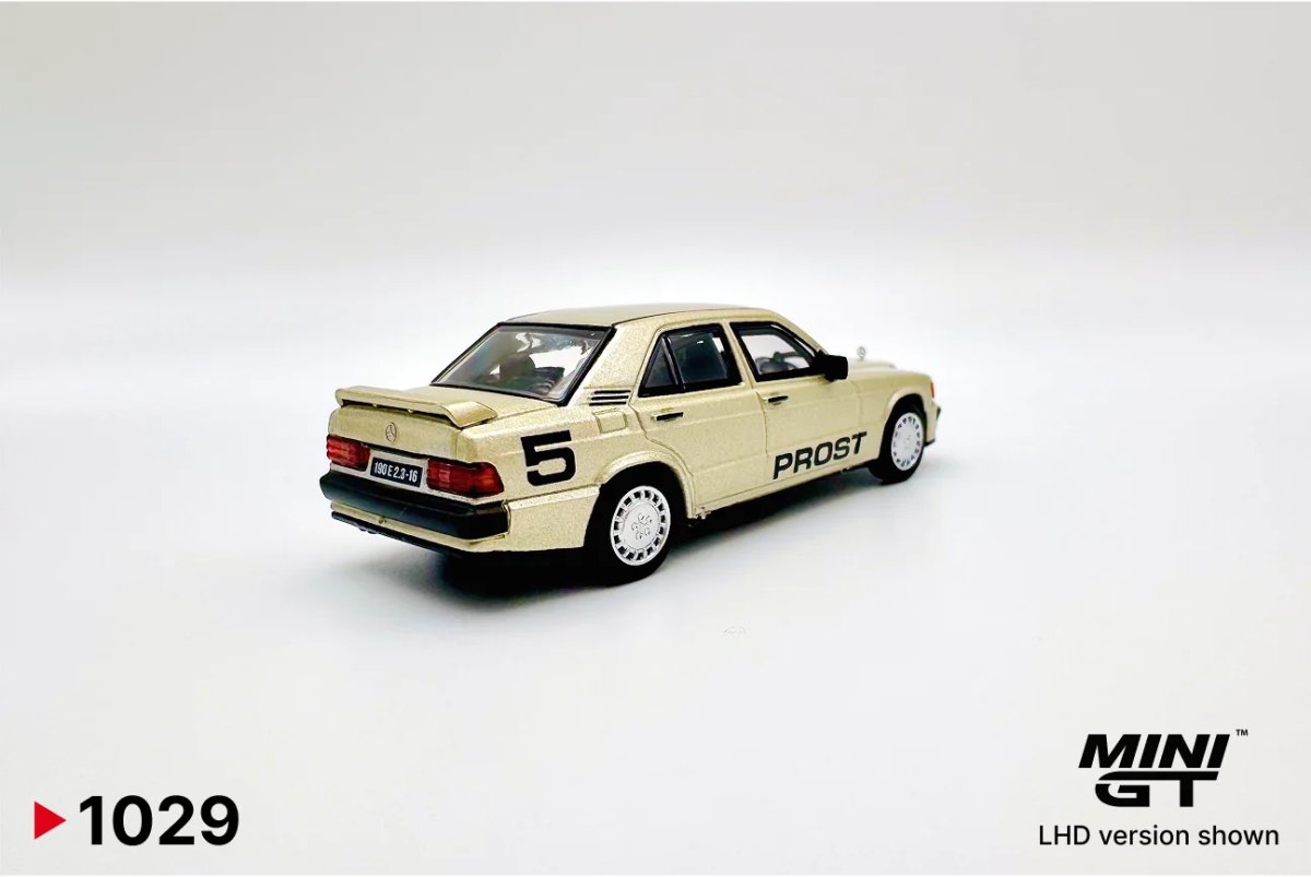2026 Mercedes-Benz 190 E 2.3-16  #5 Alain Prost  1984 Nürburgring Race of Champions Beige: No package: Image 2