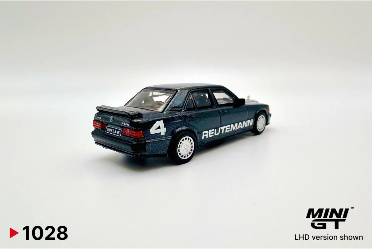2026 Mercedes-Benz 190 E 2.3-16  #4 Carlos Reutemann  1984 Nürburgring Race of Champions Black: No package: Image 2