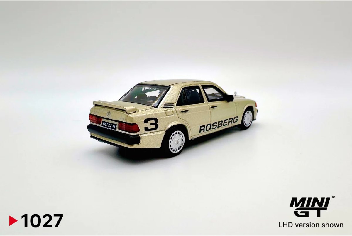 2026 Mercedes-Benz 190 E 2.3-16  #3 Keke Rosberg  1984 Nürburgring Race of Champions Beige: No package: Image 2