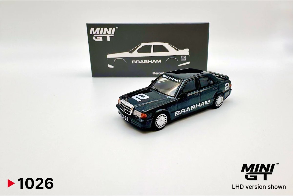 2026 Mercedes-Benz 190 E 2.3-16  #2 Jack Brabham  1984 Nürburgring Race of Champions Black: No package: Image 4