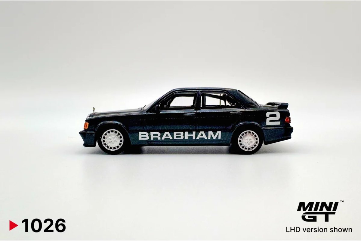 2026 Mercedes-Benz 190 E 2.3-16  #2 Jack Brabham  1984 Nürburgring Race of Champions Black: No package: Image 3