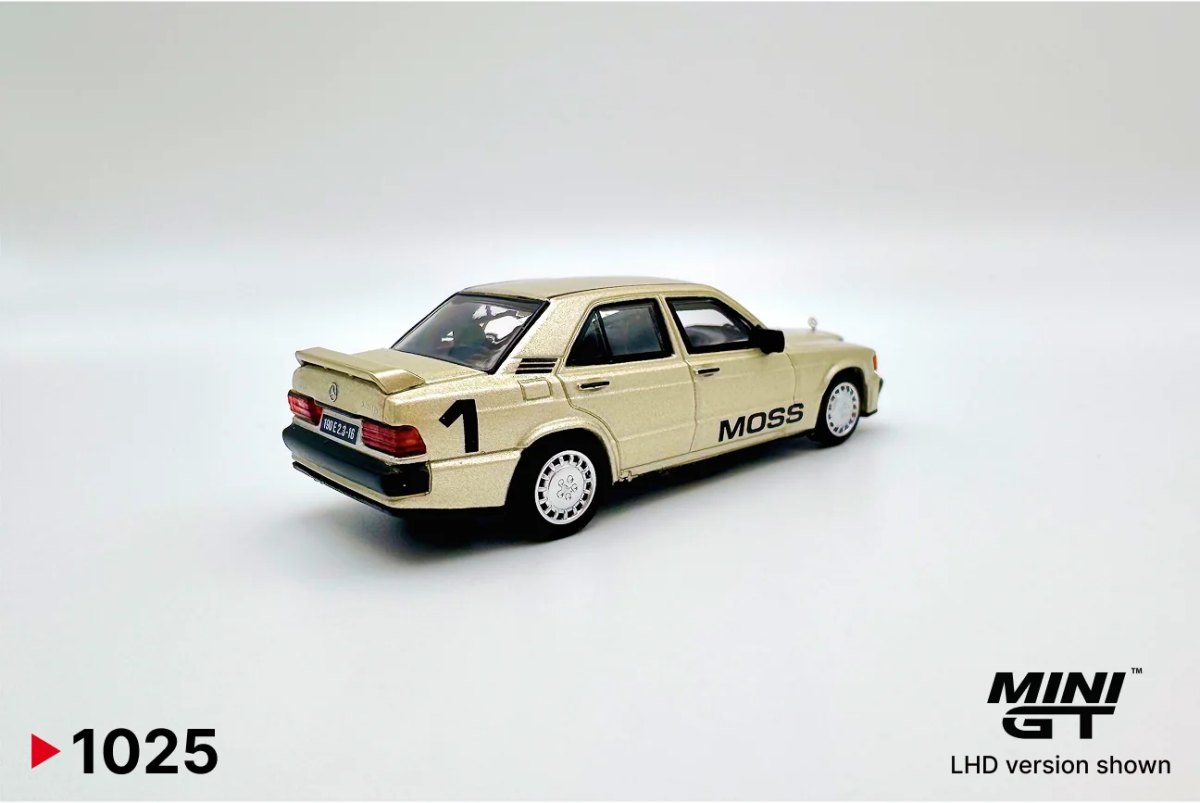 2026 Mercedes-Benz 190 E 2.3-16  #1 Stirling Moss  1984 Nürburgring Race of Champions Beige: No package: Image 2