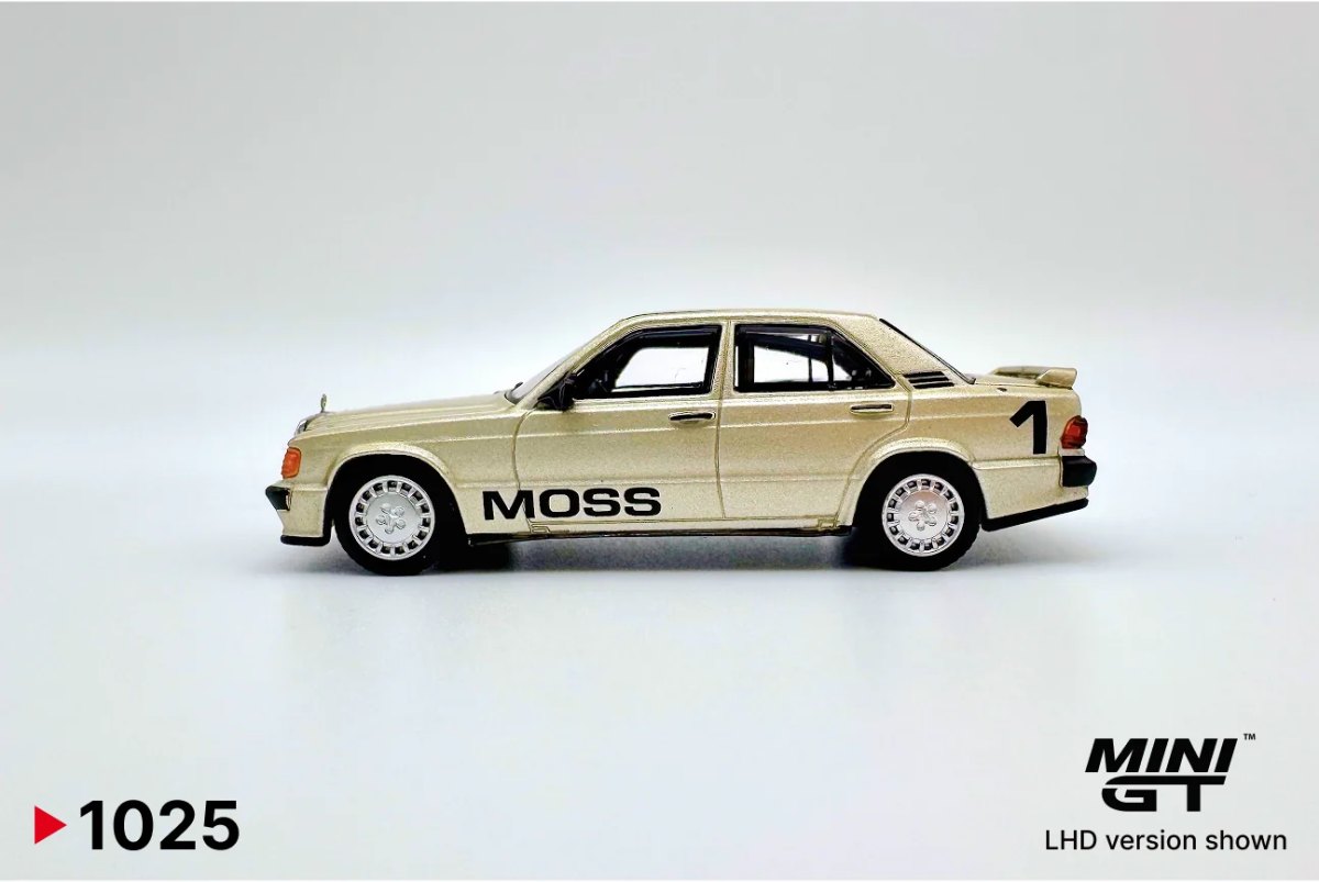 2026 Mercedes-Benz 190 E 2.3-16  #1 Stirling Moss  1984 Nürburgring Race of Champions Beige: No package: Image 3