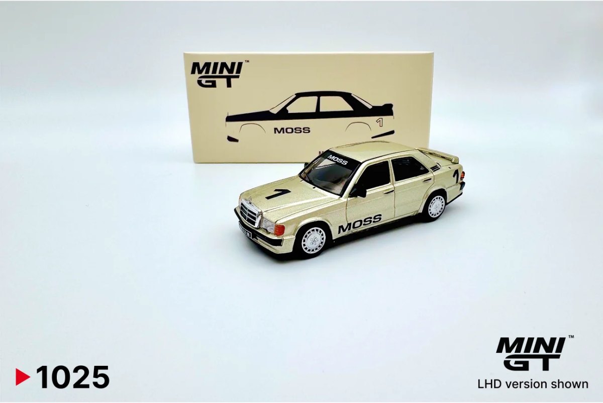 2026 Mercedes-Benz 190 E 2.3-16  #1 Stirling Moss  1984 Nürburgring Race of Champions Beige: No package: Image 4