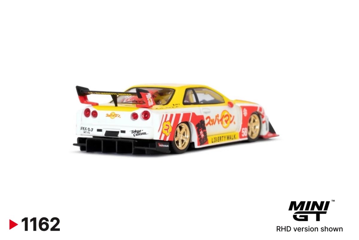 2026 Nissan LB-ER34 Super Silhouette White: No package: Image 2