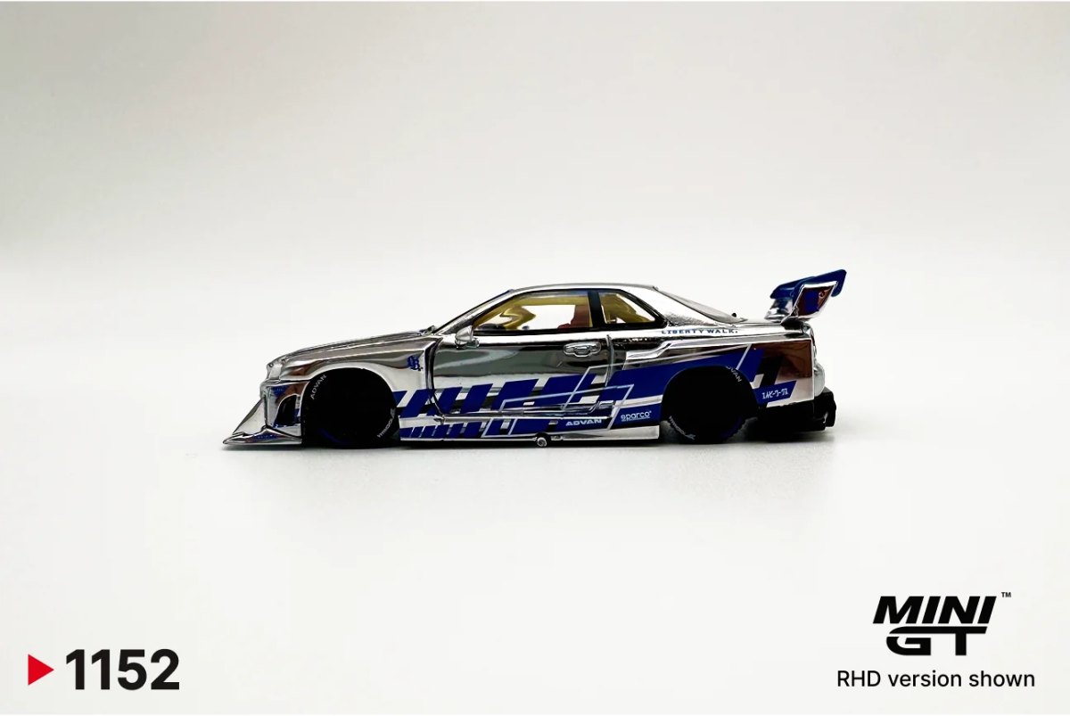 2026 Nissan LB-ER34 Super Silhouette SKYLINE Project FF-R Chrome: No package: Image 3