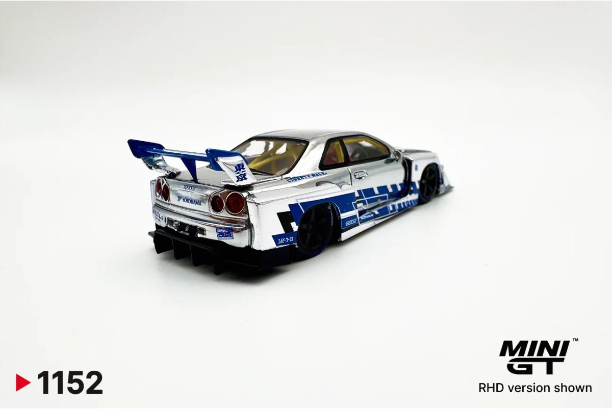 2026 Nissan LB-ER34 Super Silhouette SKYLINE Project FF-R Chrome: No package: Image 2