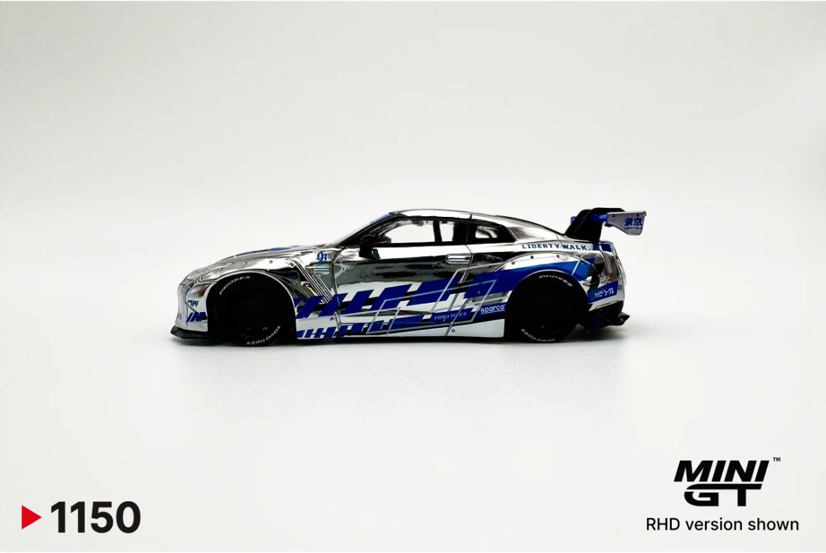 2026 Nissan GT-R (R35) LB★WORKS Type 1,  Rear Wing Ver. 1 Project FF-R Silver: No package: Image 3