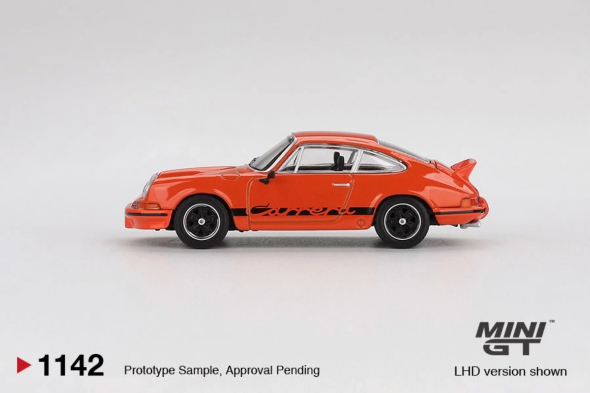 2026 Porsche 911 Carrera RS 2.7  Tangerine with Black Livery Orange: No package: Image 3