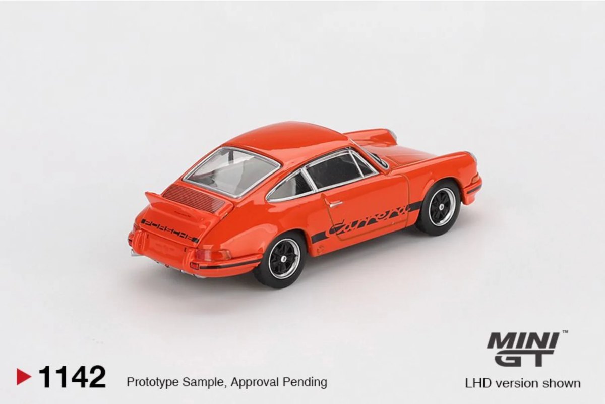 2026 Porsche 911 Carrera RS 2.7  Tangerine with Black Livery Orange: No package: Image 2