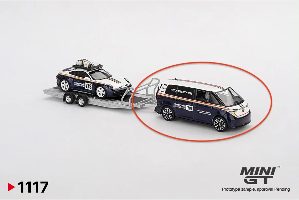 2025 Volkswagen ID. Buzz #718  Porsche Centrum Gelderland w/ Trailer White: No package: Image 4