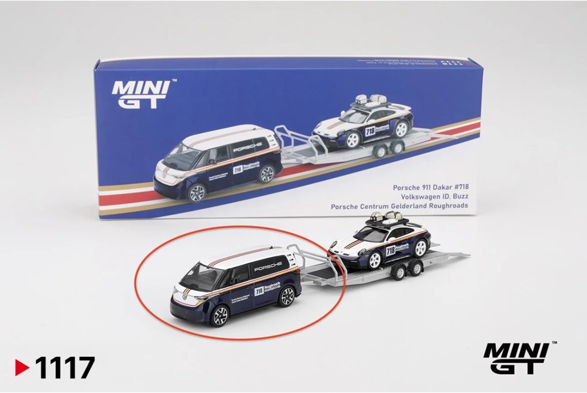2025 Volkswagen ID. Buzz #718  Porsche Centrum Gelderland w/ Trailer White: No package: Image 6