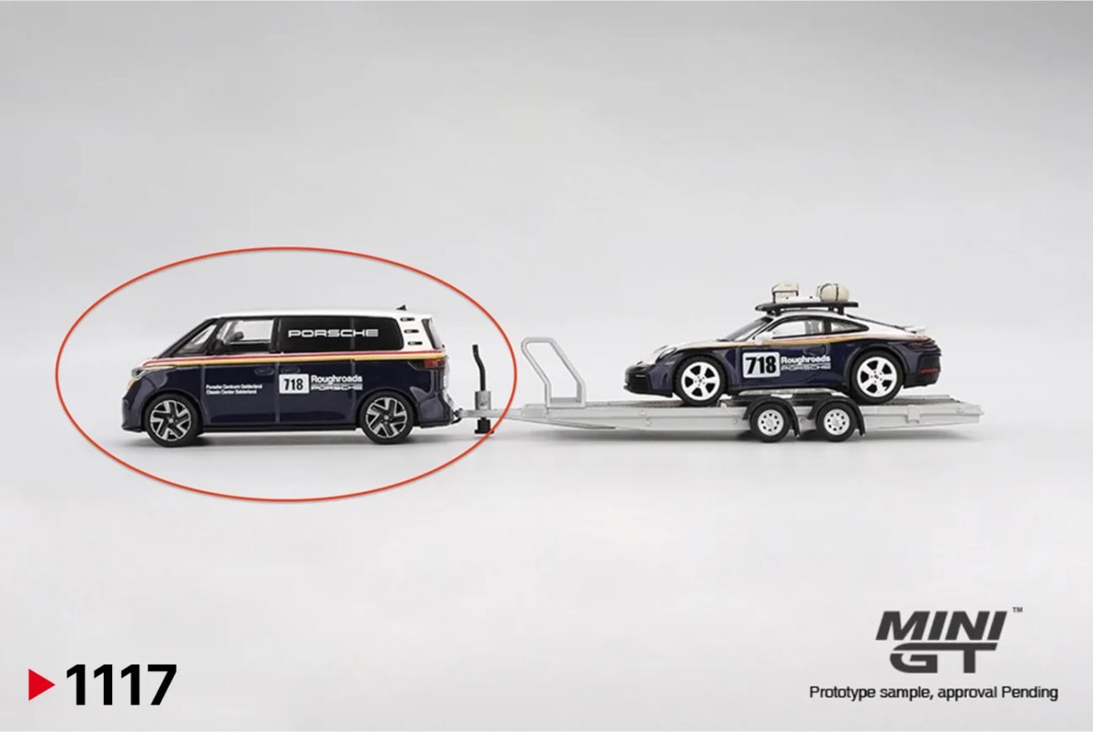 2025 Volkswagen ID. Buzz #718  Porsche Centrum Gelderland w/ Trailer White: No package: Image 3