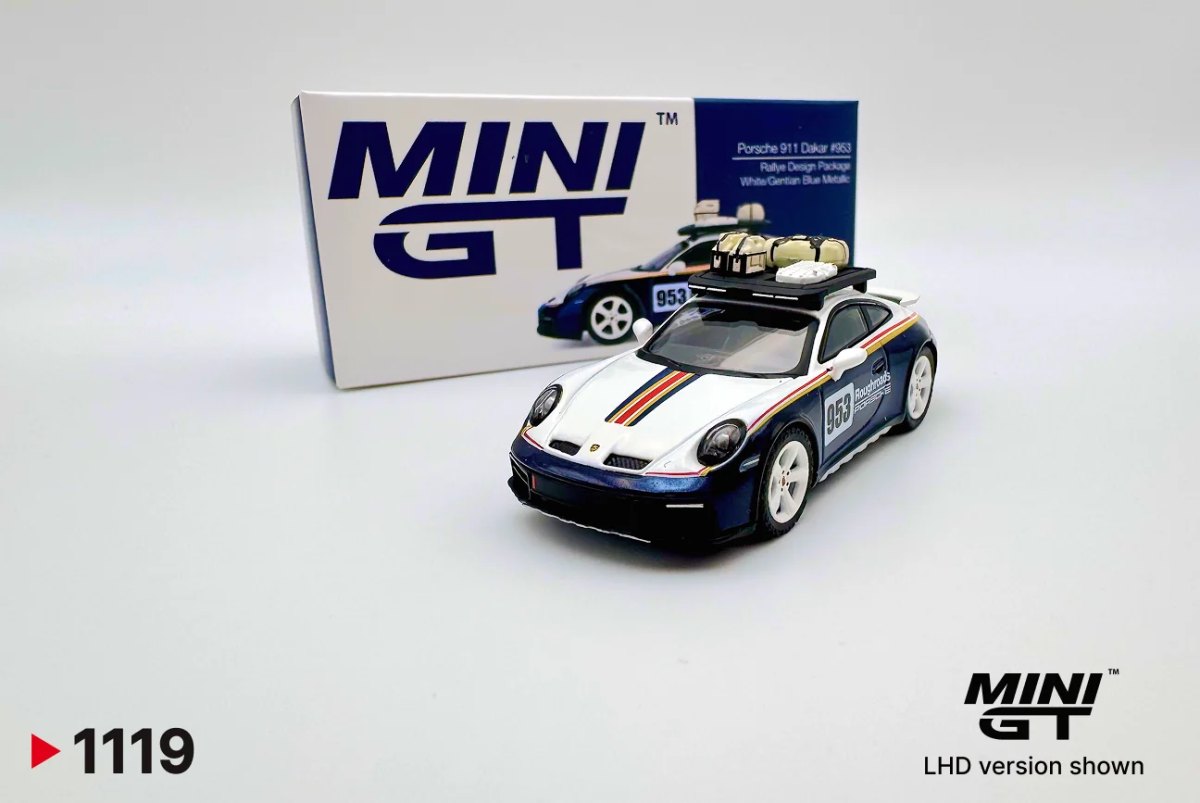 2025 Porsche 911 Dakar  #953 Porsche Centrum Gelderland Blue: No package: Image 4