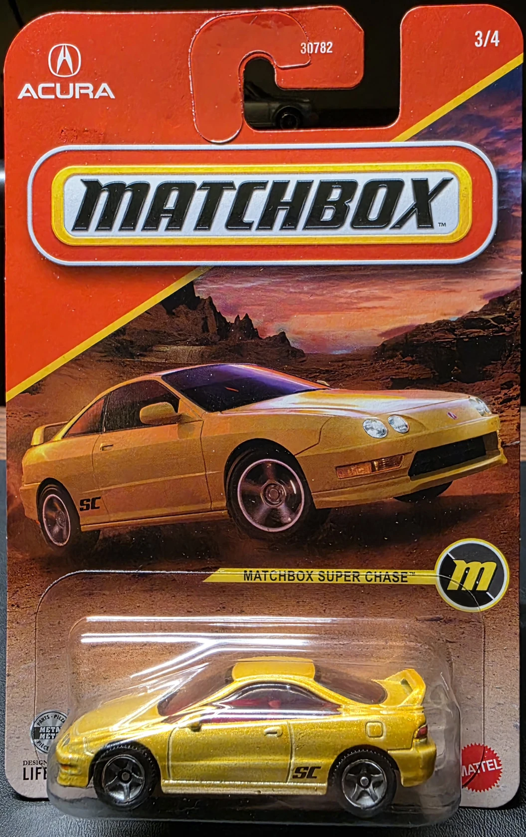 2026 1997 Acura Integra Type R Yellow: Long Card: Image 2