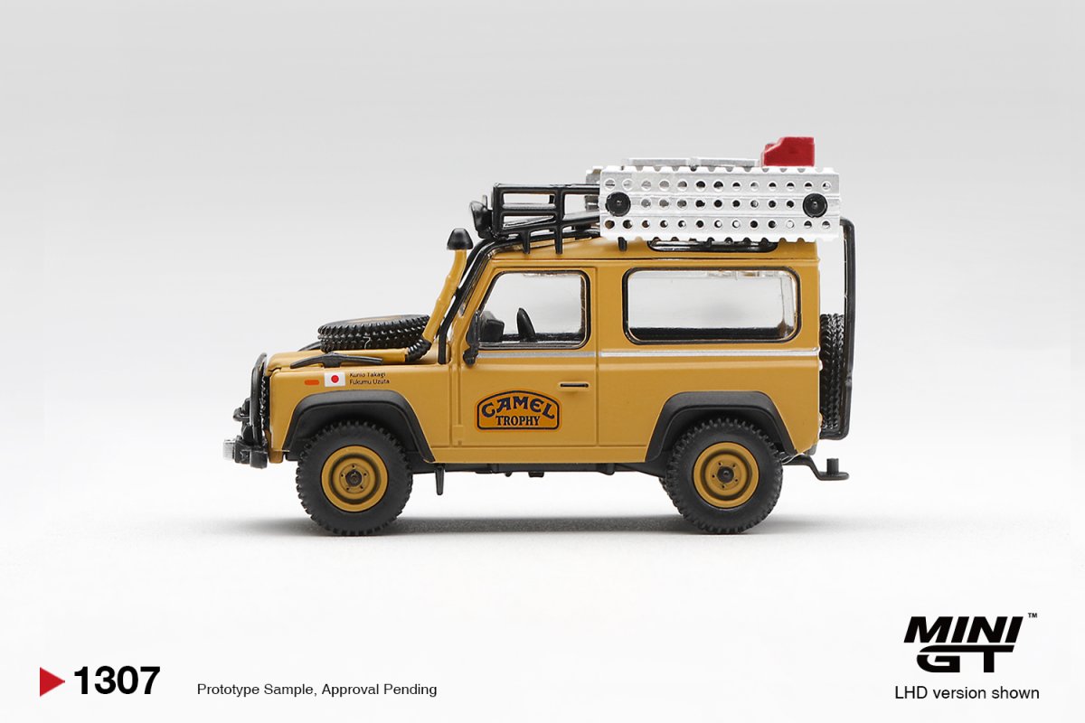 2026 Land Rover Defender 90 1985 Camel Trophy Borneo Team Japan Yellow: Image 3