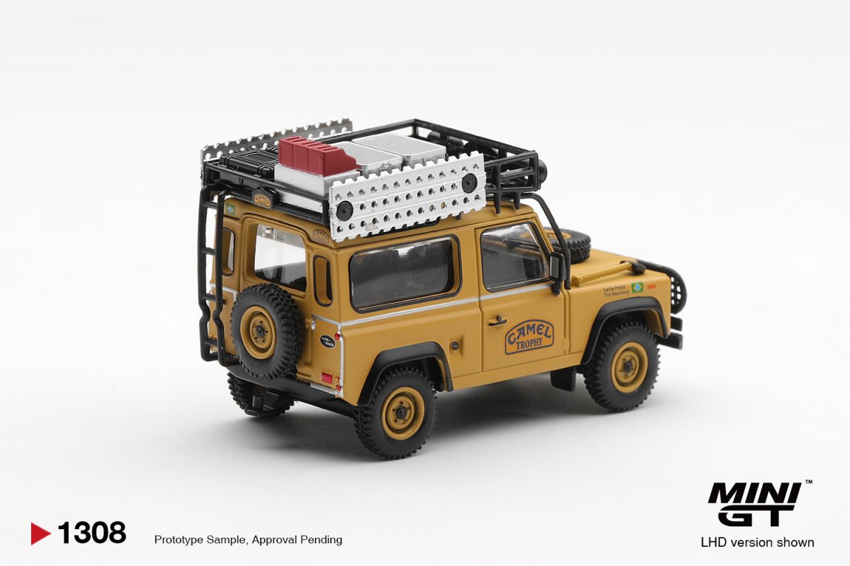 2026 Land Rover Defender 90 1985 Camel Trophy Borneo Team Brazil Yellow: Image 2