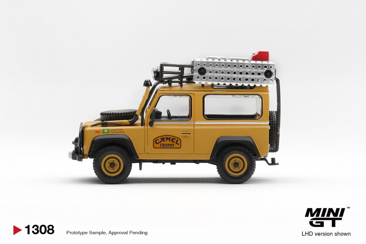 2026 Land Rover Defender 90 1985 Camel Trophy Borneo Team Brazil Yellow: Image 3