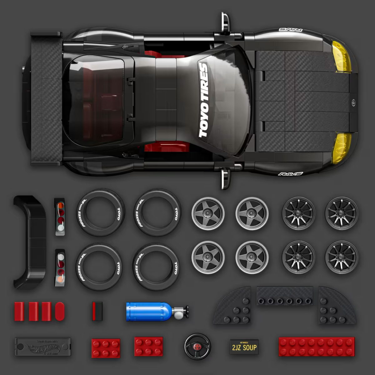2026 94 Toyota Supra MKIV Black: Image 3