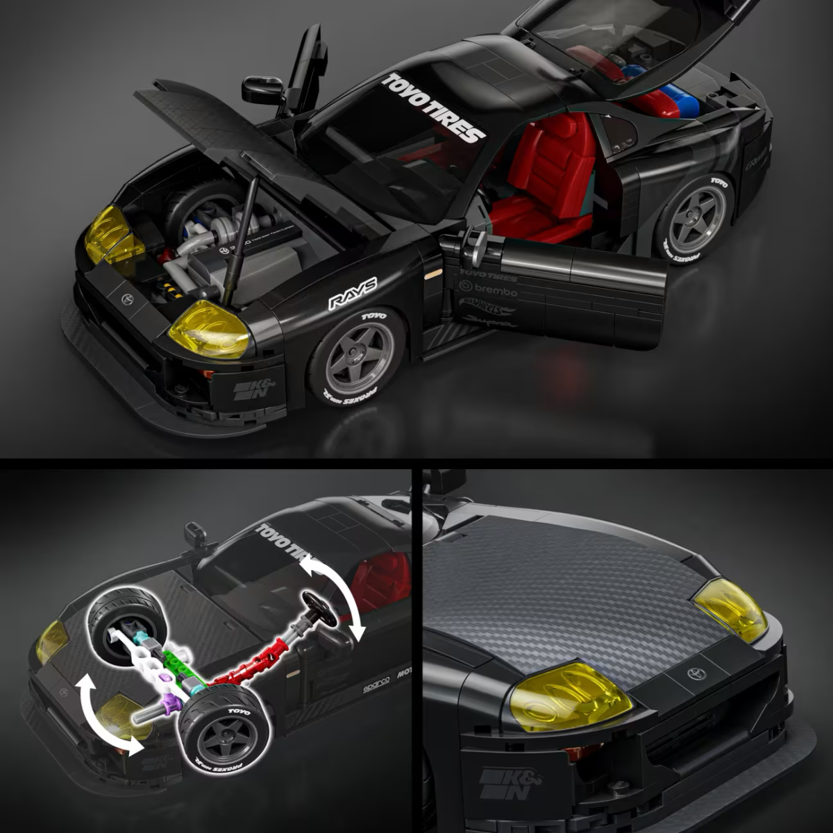 2026 94 Toyota Supra MKIV Black: Image 5