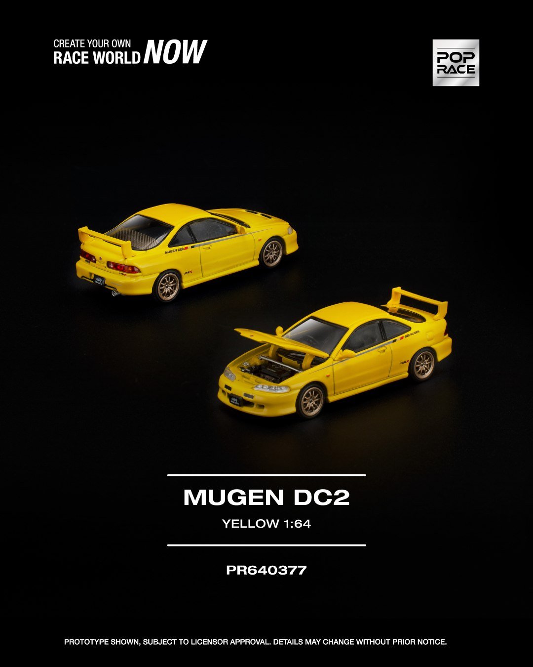 2026 Mugen DC2 Yellow: Image 3