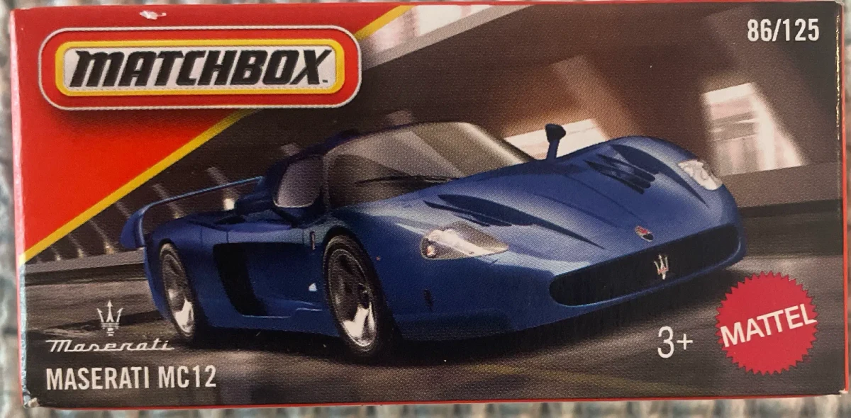 2026 Maserati MC12 Blue: Box: Image 2