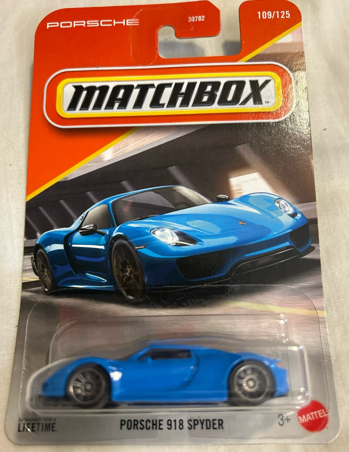 2026 Porsche 918 Spyder Blue: Long Card: Image 2