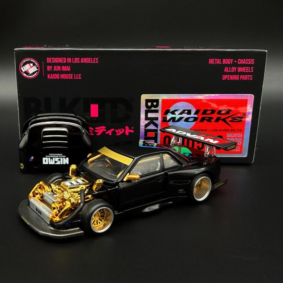 2026 Nissan Silvia S13-R Kaido Works BLKLTD #4 (Series 5) Black: Image 4