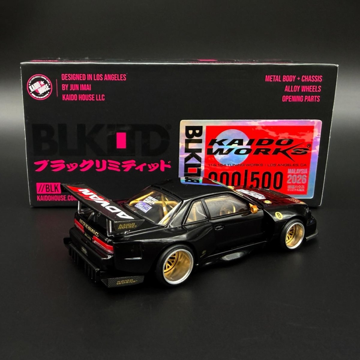 2026 Nissan Silvia S13-R Kaido Works BLKLTD #4 (Series 5) Black: Image 3