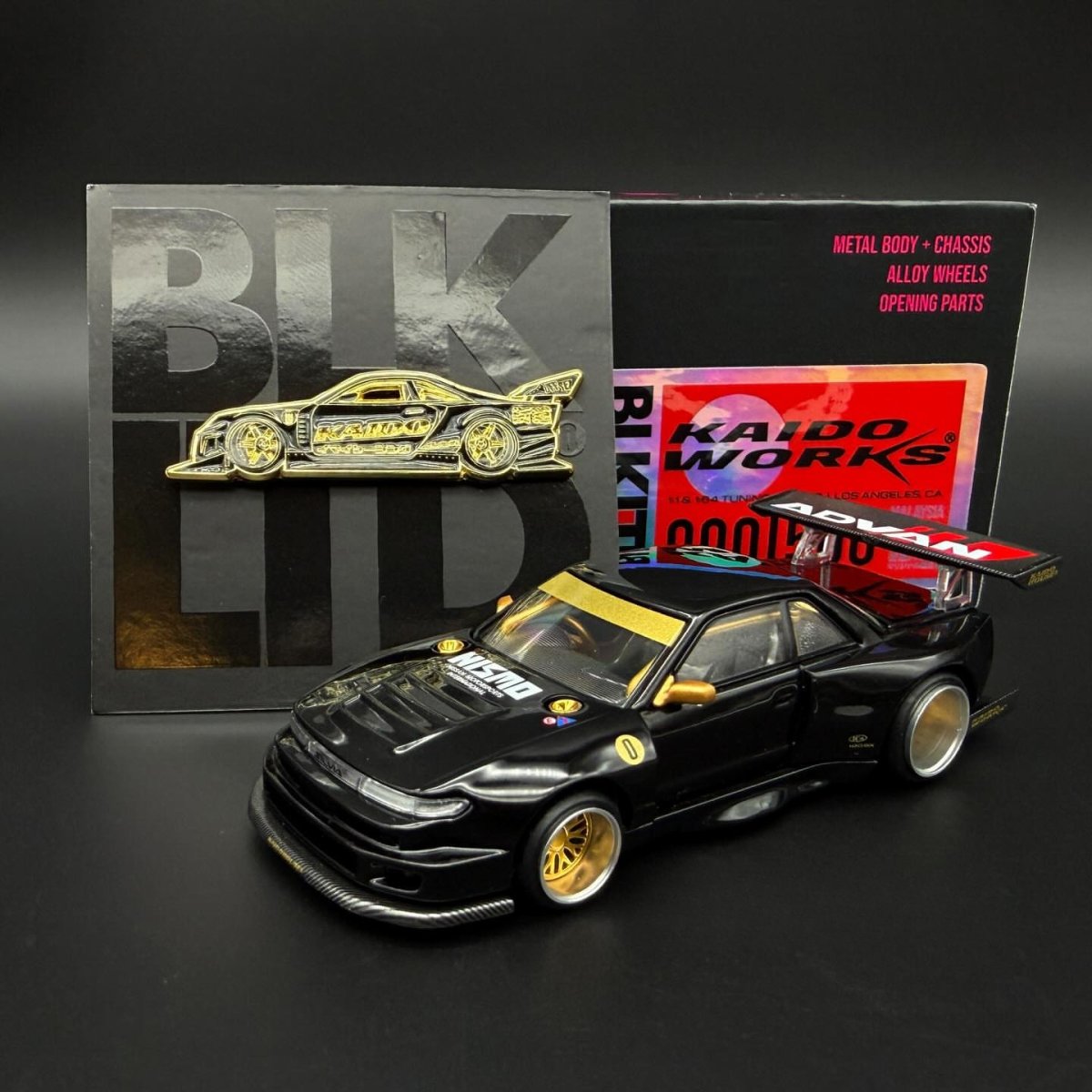 2026 Nissan Silvia S13-R Kaido Works BLKLTD #4 (Series 5) Black: Image 5